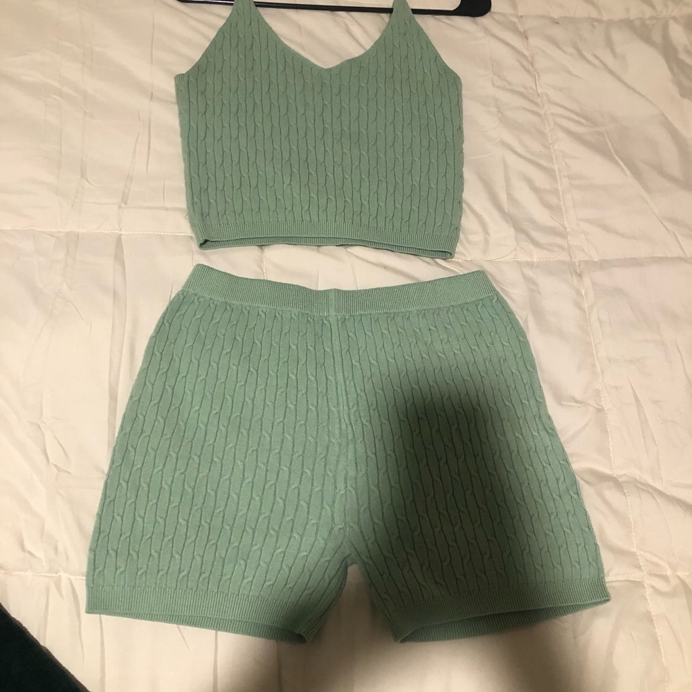 2pc sage green set